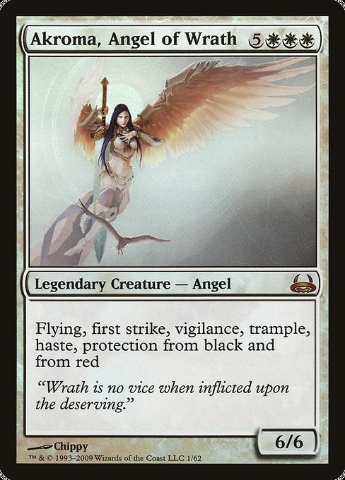 Akroma, Angel of Wrath - Duel Decks: Divine vs. Demonic - Promo Foil