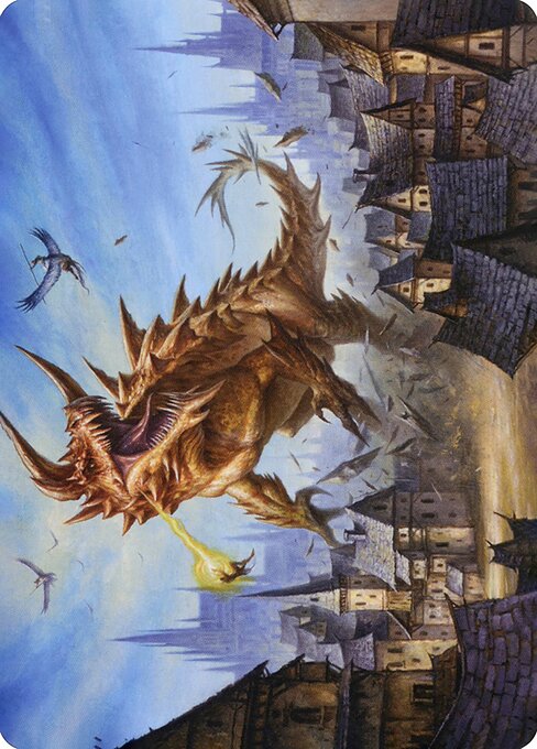 The Tarrasque // Tarrasque - Adventures in the Forgotten Realms Art Series - Borderless