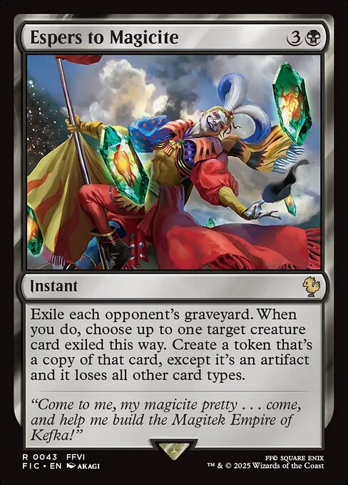 Espers to Magicite - Final Fantasy Commander