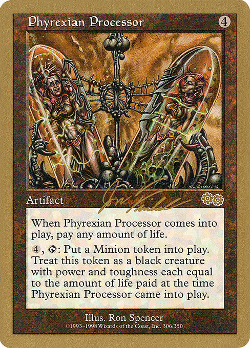 Phyrexian Processor - World Championship Decks 2000