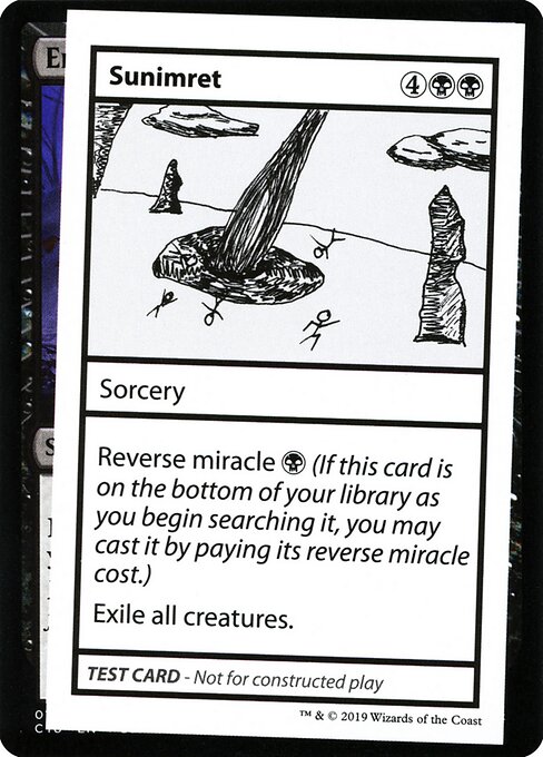 Sunimret - Mystery Booster Playtest Cards 2021