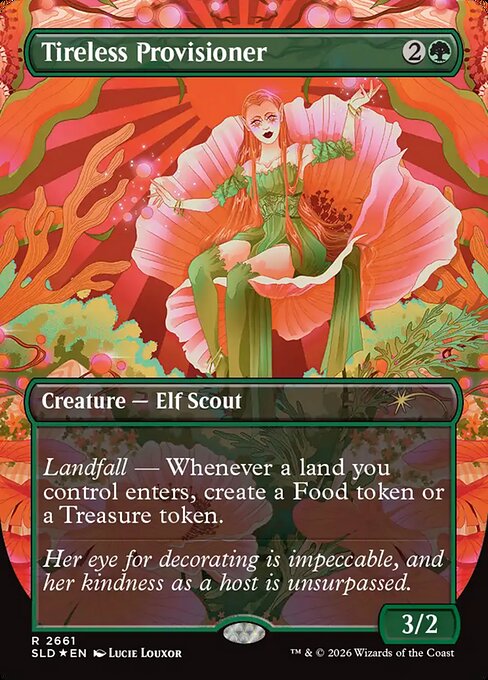 Tireless Provisioner - Secret Lair Drop - Borderless