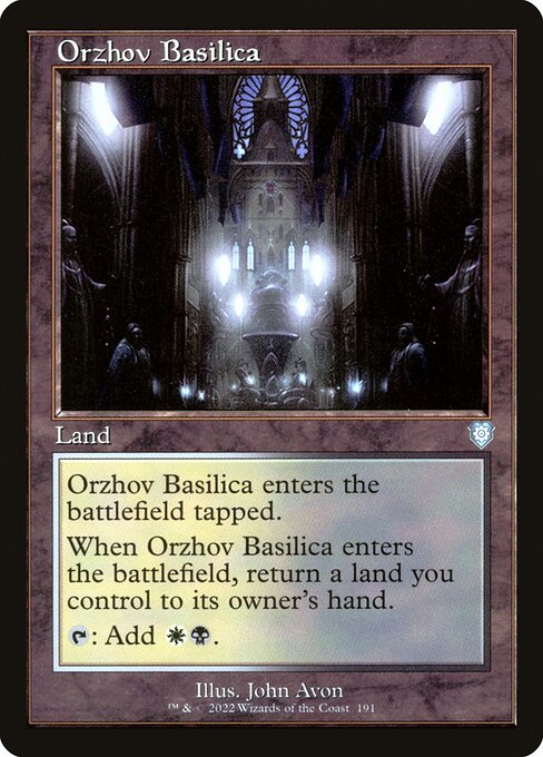 Orzhov Basilica - The Brothers' War Commander