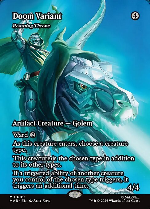 Doom Variant (Roaming Throne) - Marvel Universe - Borderless