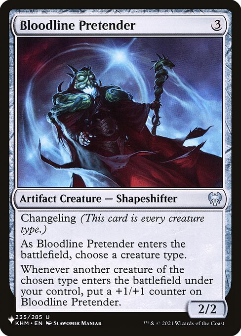 Bloodline Pretender - The List