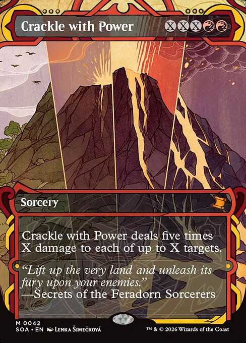 Crackle with Power - Secrets of Strixhaven Mystical Archive - Showcase