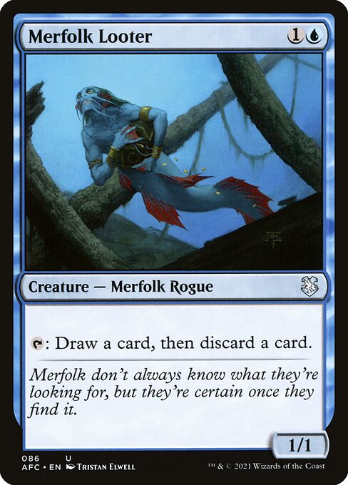 Merfolk Looter - Forgotten Realms Commander