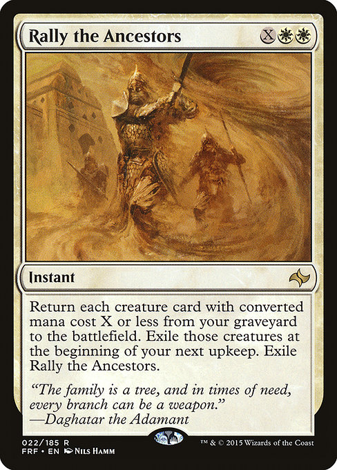 Rally the Ancestors - Fate Reforged