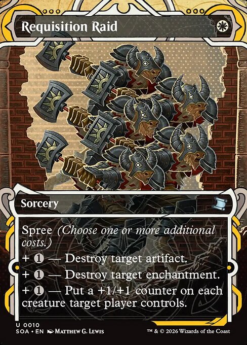 Requisition Raid - Secrets of Strixhaven Mystical Archive - Showcase