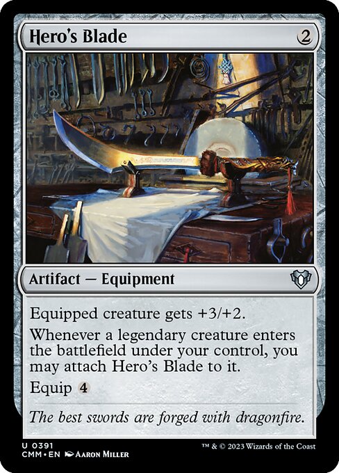 Hero's Blade - Commander Masters