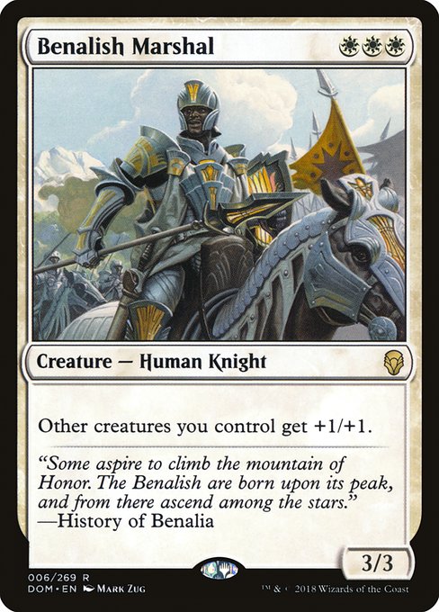 Benalish Marshal - Dominaria