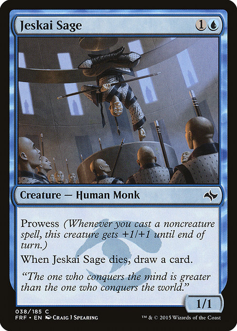 Jeskai Sage - Fate Reforged
