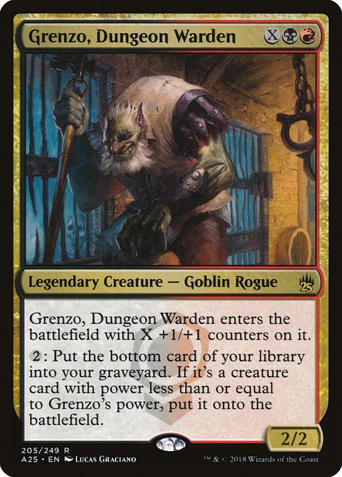 Grenzo, Dungeon Warden - Masters 25