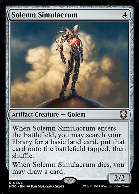 Solemn Simulacrum - Modern Horizons 3 Commander