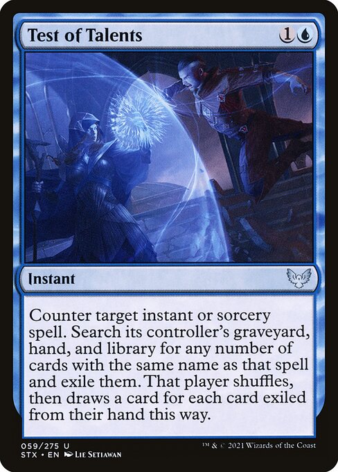 Test of Talents - Strixhaven: School of Mages