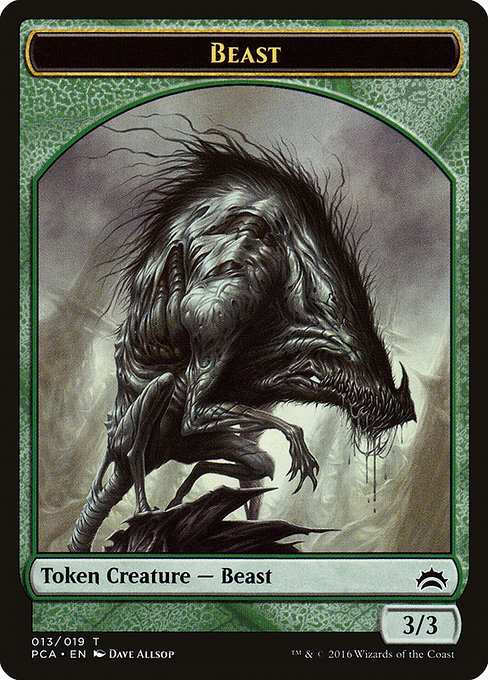 Beast - Planechase Anthology Tokens