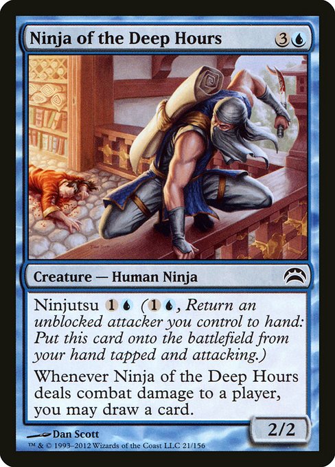 Ninja of the Deep Hours - Planechase 2012