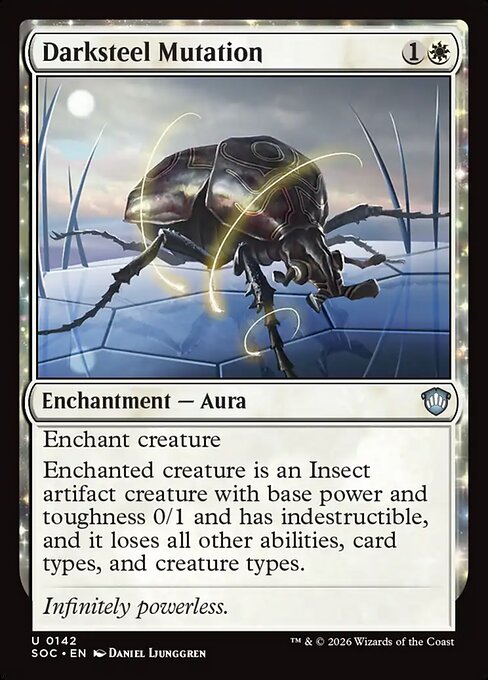 Darksteel Mutation - Secrets of Strixhaven Commander