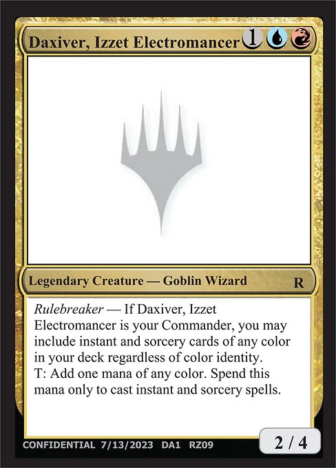 Daxiver, Izzet Electromancer - Unknown Event