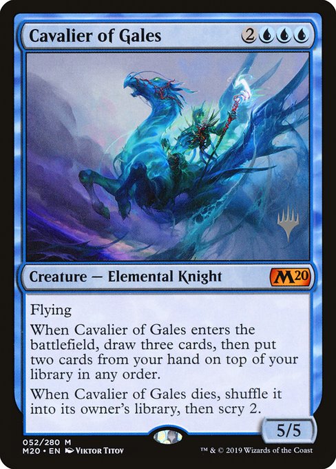 Cavalier of Gales - Core Set 2020 Promos