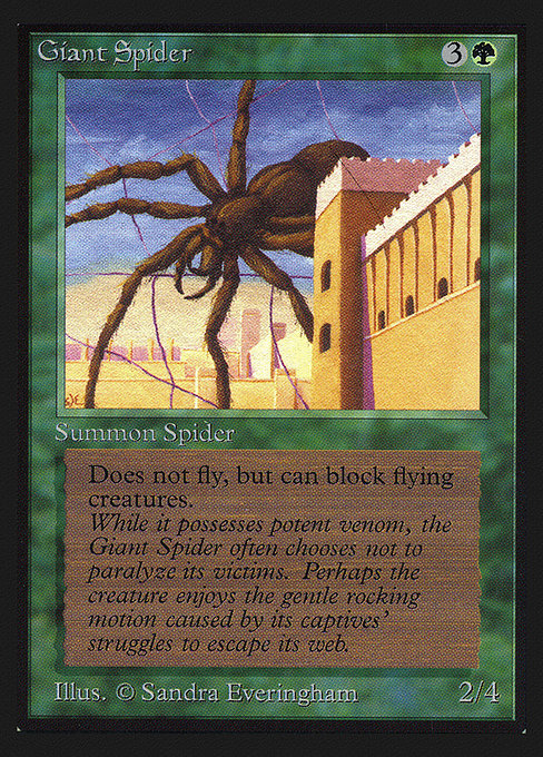 Giant Spider - Intl. Collectors' Edition