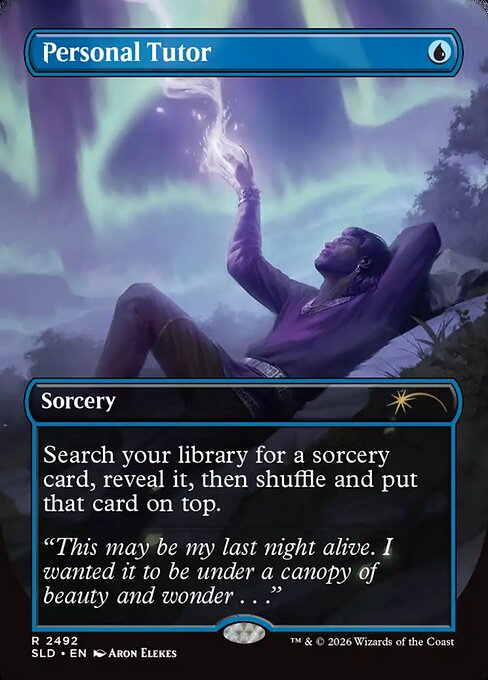 Personal Tutor - Secret Lair Drop - Borderless