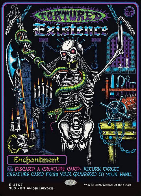 Tortured Existence - Secret Lair Drop - Borderless