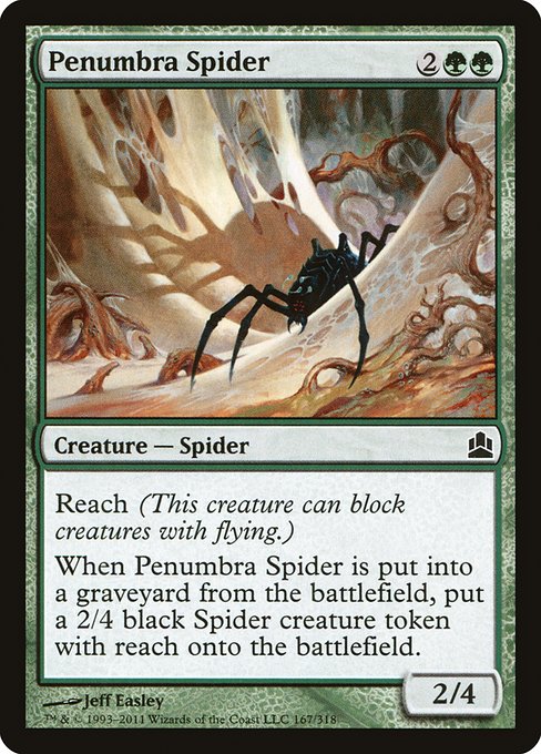 Penumbra Spider - Commander 2011