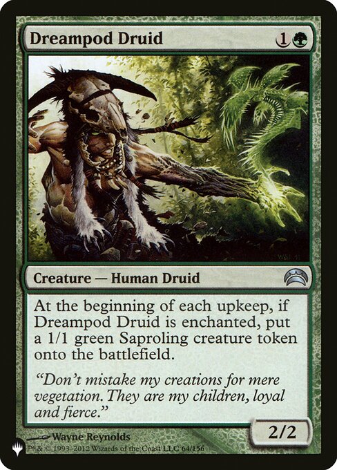 Dreampod Druid - The List