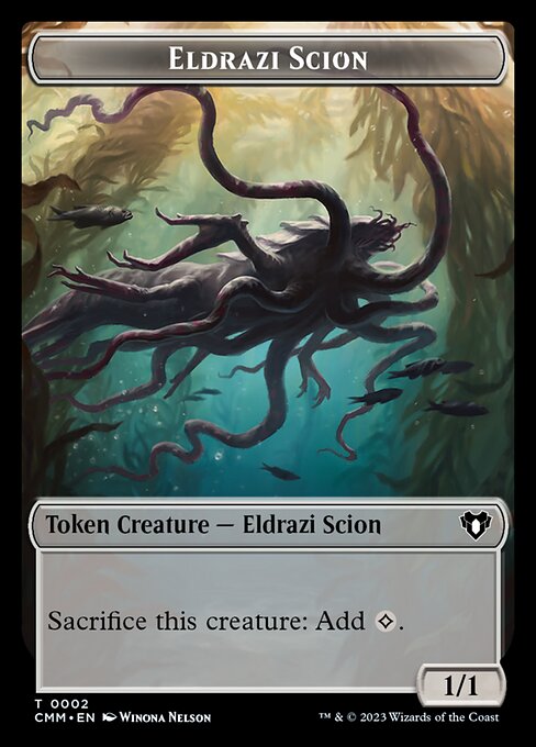 Eldrazi Scion - Commander Masters Tokens