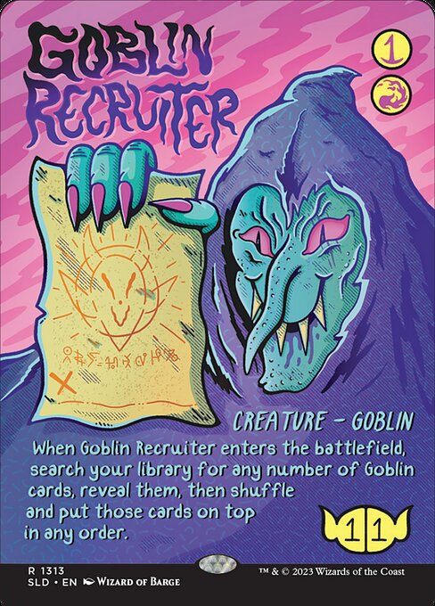 Goblin Recruiter - Secret Lair Drop