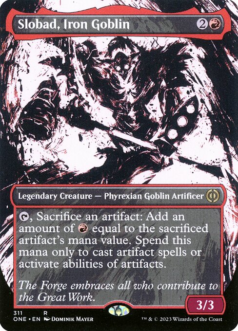 Slobad, Iron Goblin - Phyrexia: All Will Be One