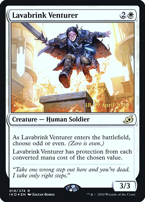 Lavabrink Venturer - Ikoria: Lair of Behemoths Promos
