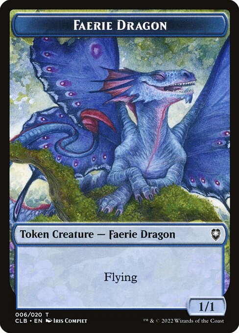 Faerie Dragon - Commander Legends: Battle for Baldur's Gate Tokens