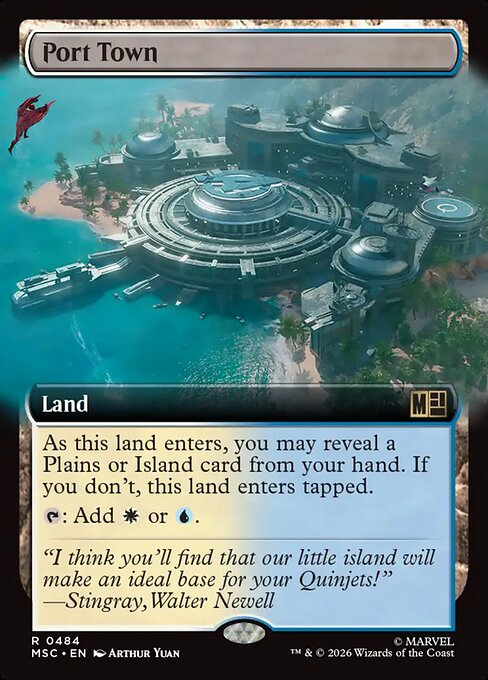 Port Town - Marvel Super Heroes Commander - Extended Art
