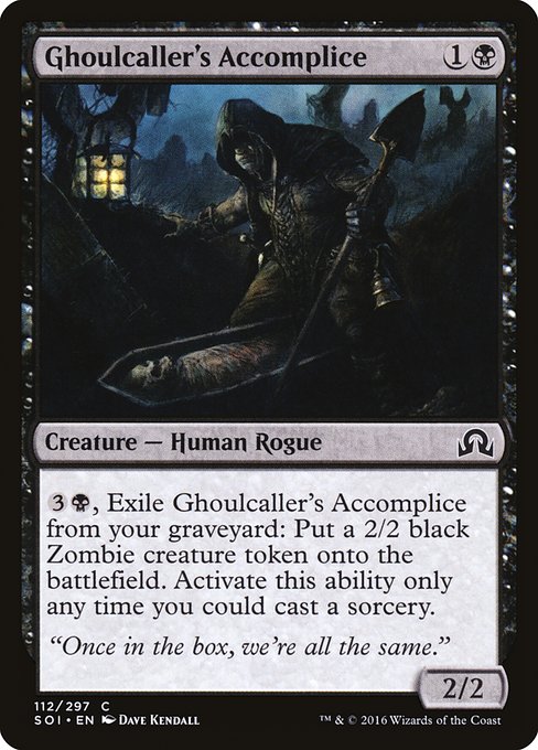 Ghoulcaller's Accomplice - Shadows over Innistrad