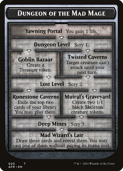 Dungeon of the Mad Mage - Adventures in the Forgotten Realms Tokens