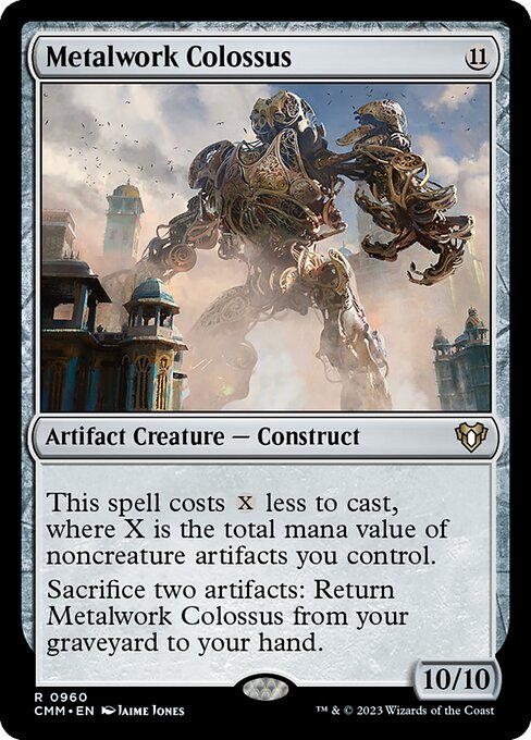 Metalwork Colossus - Commander Masters