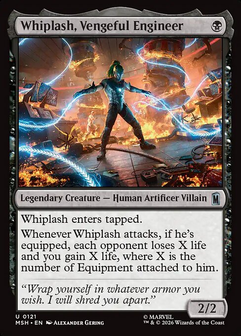 Whiplash, Vengeful Engineer - Marvel Super Heroes