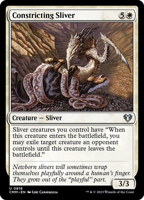 Constricting Sliver - Commander Masters