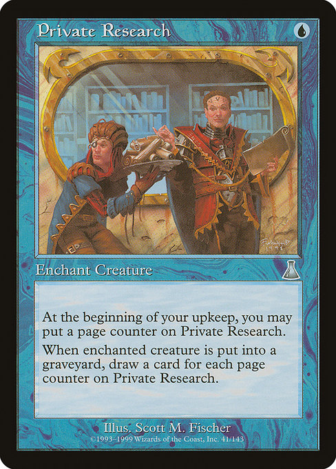 Private Research - Urza's Destiny