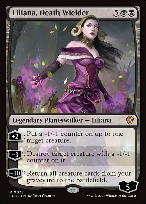 Liliana, Death Wielder - Lorwyn Eclipsed Commander