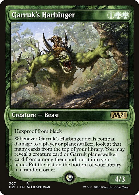 Garruk's Harbinger - Core Set 2021