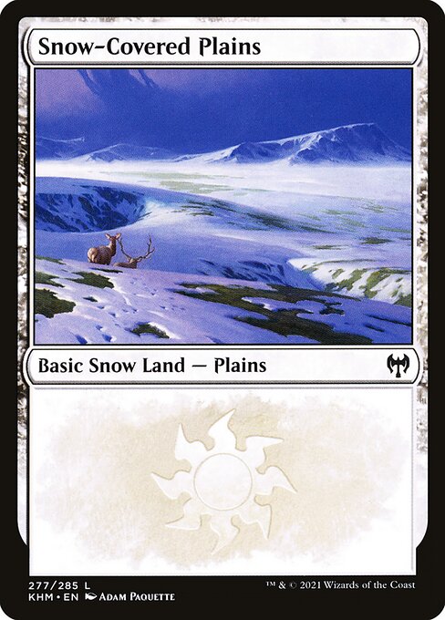 Snow-Covered Plains - Kaldheim