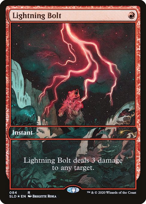 Lightning Bolt - Secret Lair Drop - Promo Foil