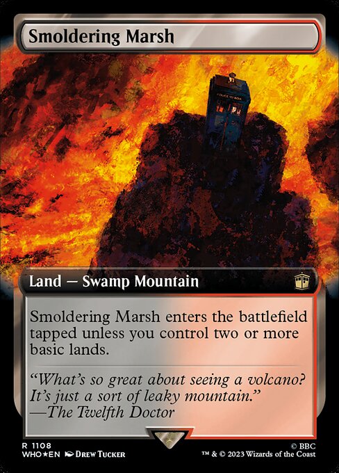 Smoldering Marsh - Doctor Who - Surge Foil