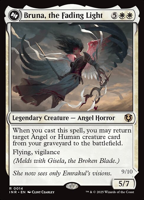 Bruna, the Fading Light // Brisela, Voice of Nightmares - Innistrad Remastered