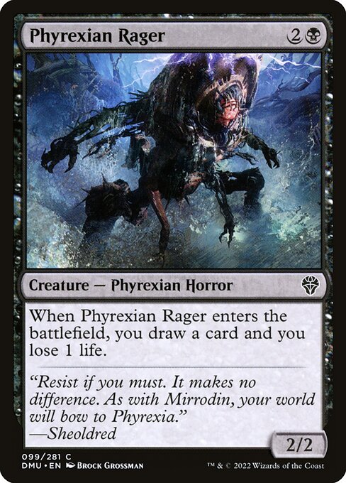 Phyrexian Rager - Dominaria United