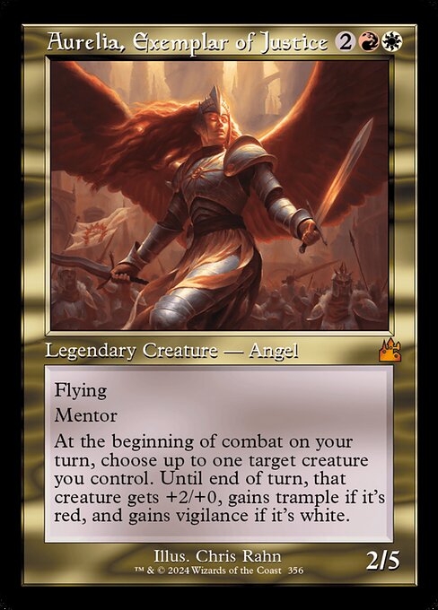 Aurelia, Exemplar of Justice - Ravnica Remastered