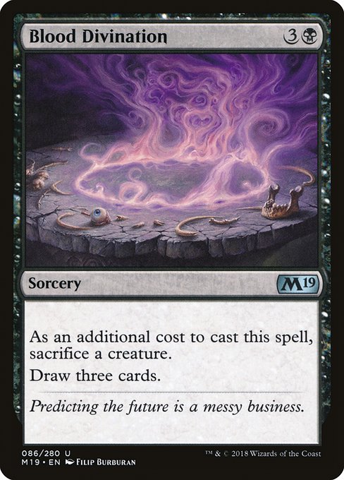 Blood Divination - Core Set 2019